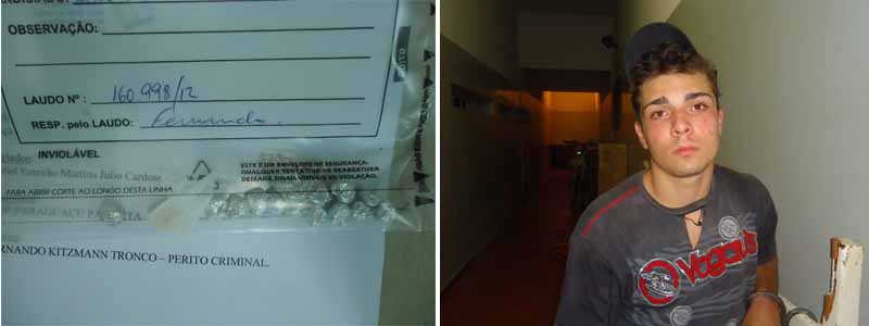 PM é acionada por briga entre casal; companheira entrega amásio por tráfico e ambos acabam presos