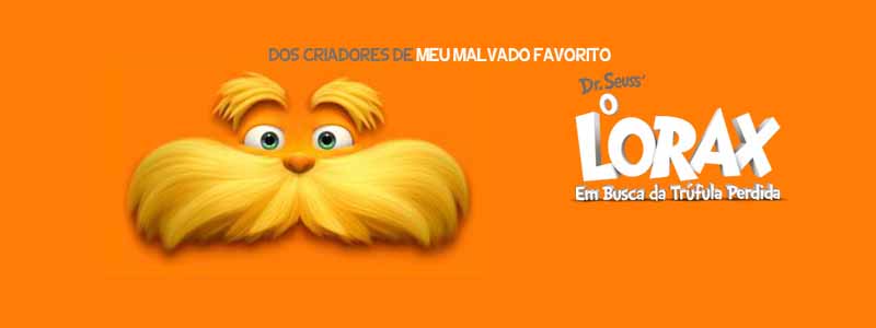 O Lorax – Em busca da Trúfula Perdida começa a ser exibido nesta sexta no Cine Teatro