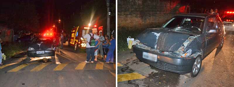 Caminhão reduz velocidade e é colidido na traseira por veículo
