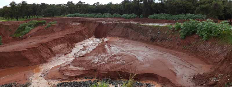 Chuva durante toda a semana paralisa importantes obras em Paraguaçu