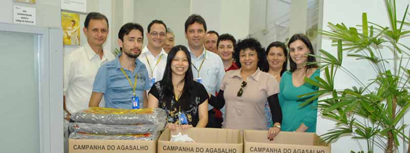 Empresas e órgãos de Paraguaçu se unem e doam cobertores para Campanha do Agasalho