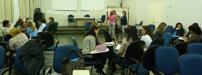 Professores do ensino fundamental da rede municipal de ensino participam de capacitação