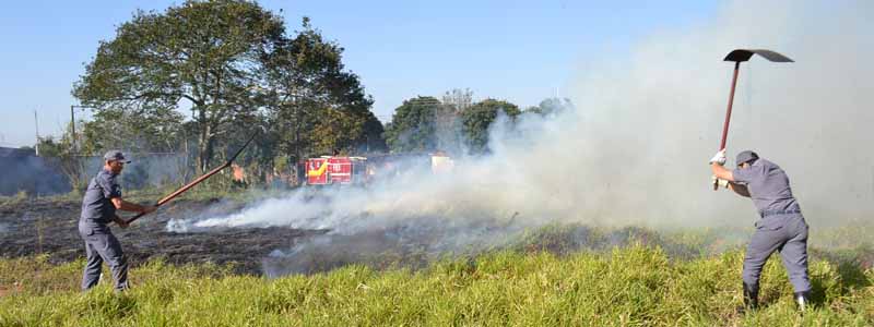 Focos de incêndio começam a surgir em Paraguaçu; três são registrados em um dia