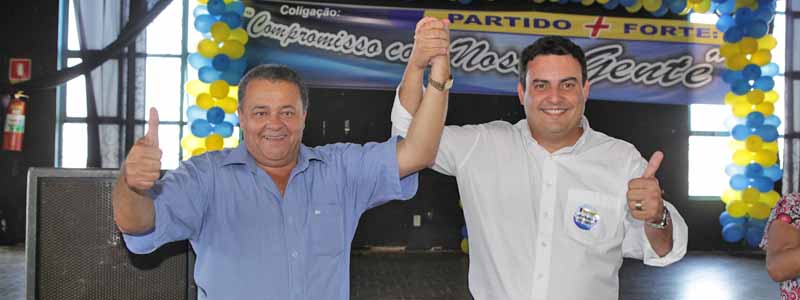 Ediney Taveira lança candidatura a prefeito ao lado do Dr. Emerson Martins