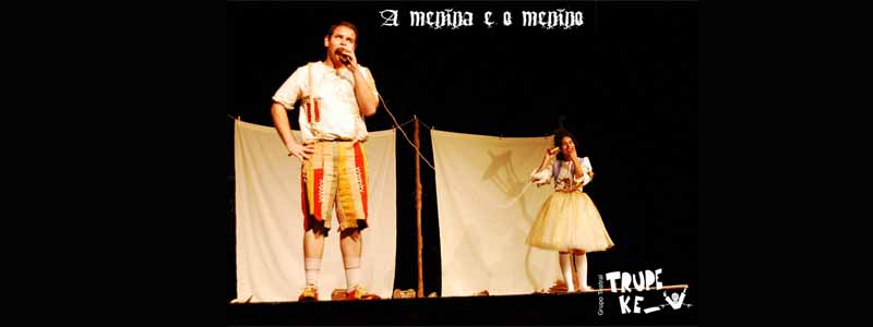 Grupo teatral Trupe Kei apresenta peça “A Menina e o Menino” no Cine Teatro Municipal