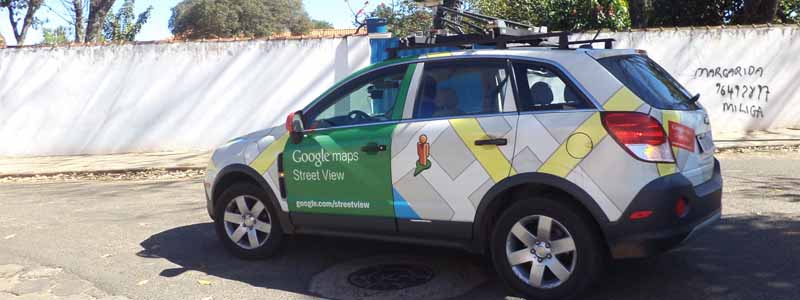 Carro do Google Maps fotografa ruas de Paraguaçu Paulista