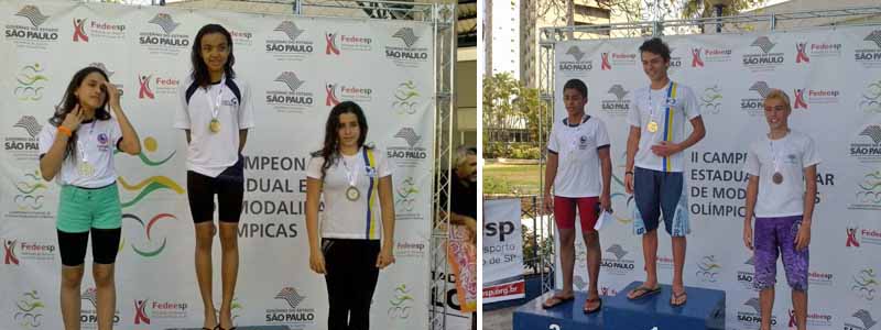 Nadadores paraguaçuenses conquistam vaga para a final do Campeonato Estadual Escolar