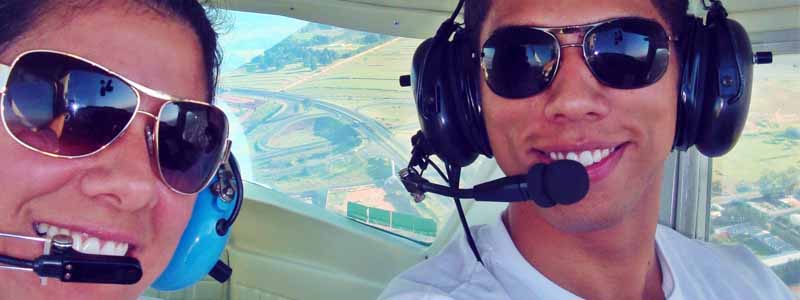 Sonho se tornando realidade: paraguaçuense batalha para ser piloto profissional de avião