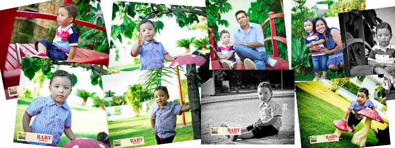 Baby Modas dá a oportunidade de você fazer um book fotográfico para o seu filho