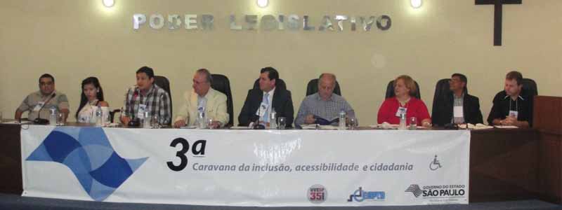 Paraguaçu sedia a 3ª Caravana da Inclusão, Acessibilidade e Cidadania