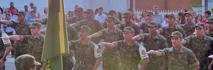 Tiro de Guerra realiza encerramento do ano com formatura final dos atiradores