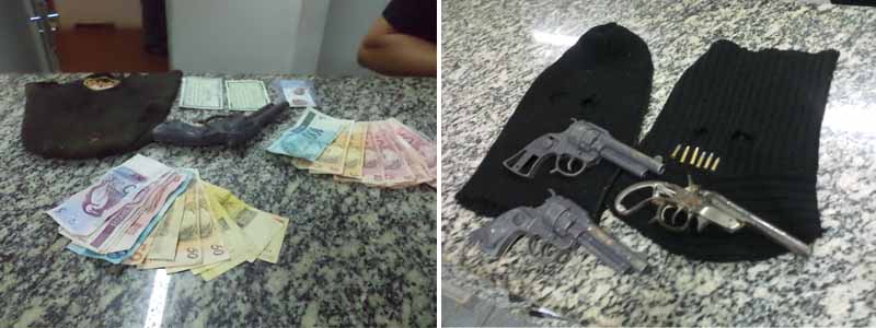 Lanchonete no centro da cidade é assaltada por homens encapuzados