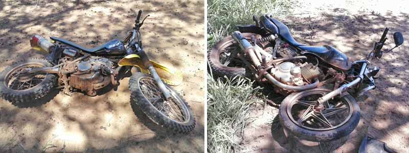 Motociclista é encaminhado inconsciente ao PS após ser colidido por trilheiro