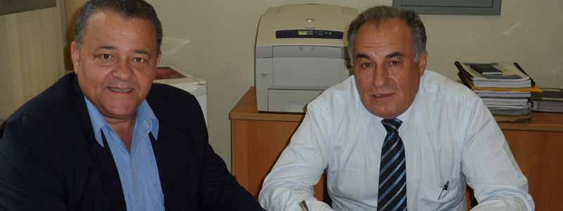 Prefeito Ediney assina convenio com a Secretaria de Estado da Educação