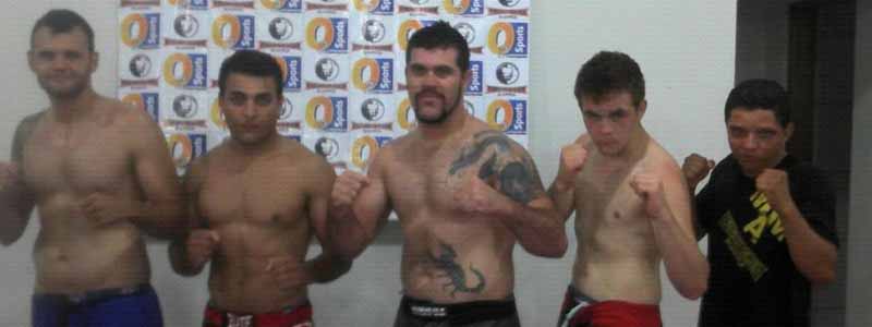 Grande concentração do 1º FIGHT CLUB MMA na praça da Matriz