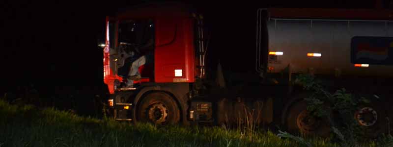 Acidente na rodovia SP-421 próximo a Granja Pavão