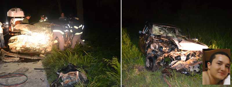 Homem e bebê de 4 meses morrem em acidente na rodovia Paraguaçu/Assis