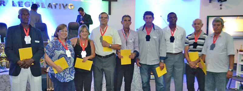 Câmara Municipal entrega prêmios “Esportista de Ouro” e “Pratas da Casa”