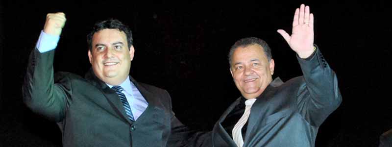 Dilma Rousseff cumprimenta Prefeito Ediney pela posse