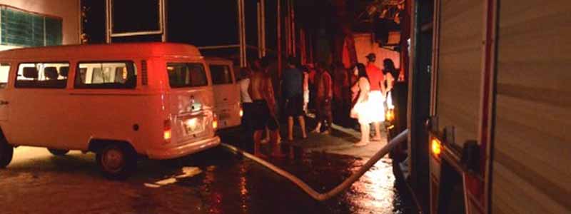 Incêndio destrói ala de hospital psiquiátrico em Tupã