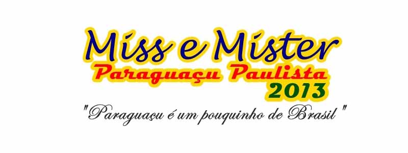 Candidatos do concurso Miss e Mister Paraguaçu são divulgados