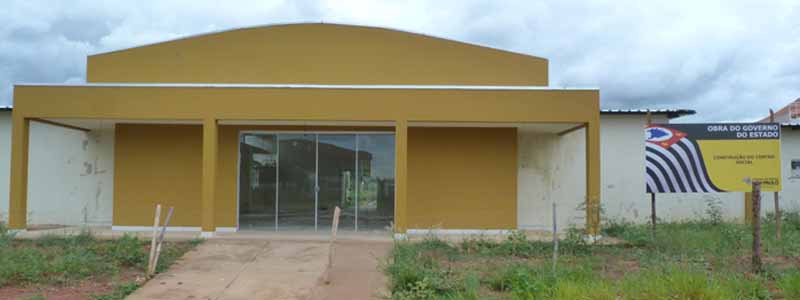 Obra de construção do Centro Social do Jardim América já está em fase de acabamento