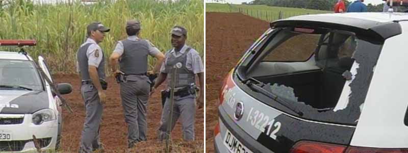 Preso consegue fugir algemado de dentro de carro da polícia em Lutécia