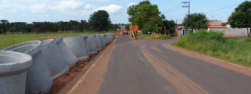 Obras seguem na Avenida Sete de Setembro