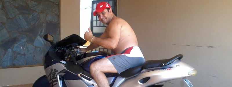 Empresário morre em acidente de moto em Cândido Mota
