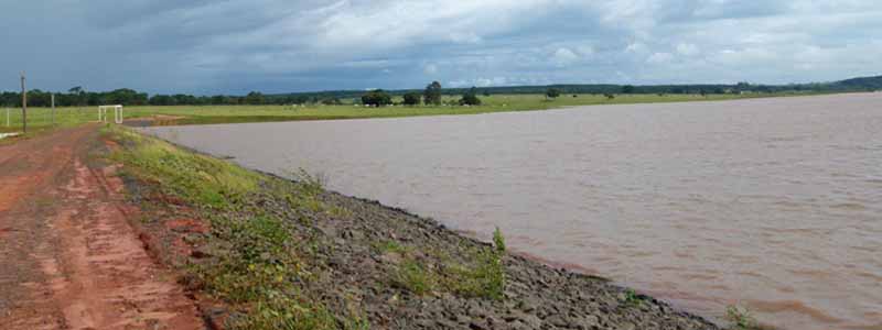 Grande Lago toma forma em Paraguaçu e obras estão em fase de conclusão