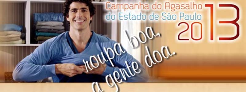 População poderá doar agasalhos para famílias carentes até o inicio de maio