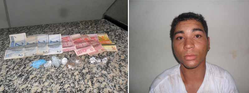 Rapaz flagrado vendendo drogas resiste prisão e agride policiais no Mario Covas