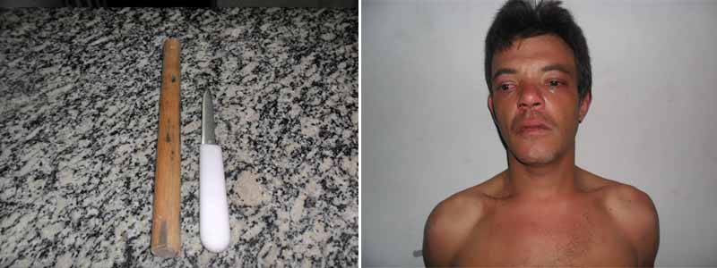Homem é preso por ameaçar de morte a sua esposa e por quebrar medida protetiva