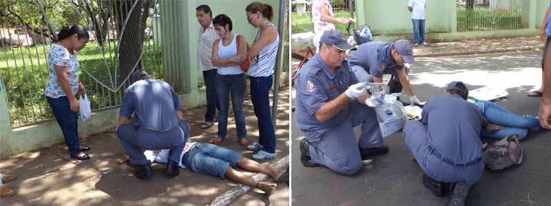 Em dois dias, dois acidentes são registrados em frente ao cemitério municipal