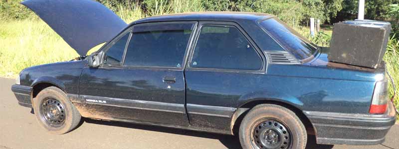Carro furtado nesta manhã em Maracaí é localizado horas após em Paraguaçu