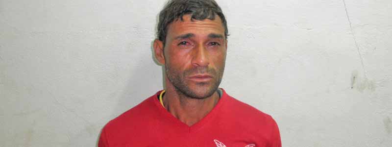 Homem invade quintal para furtar objetos e é preso pela PM