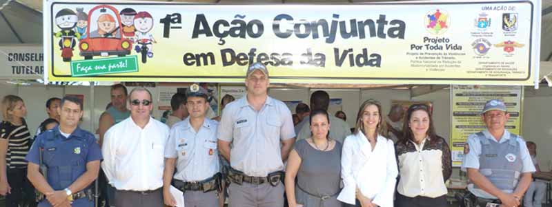 Projeto para prevenir violências e acidentes de trânsito é lançado em Paraguaçu