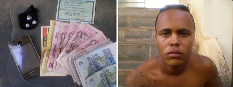 Rapaz é flagrado pela ROCAM comercializando entorpecentes na Barra Funda