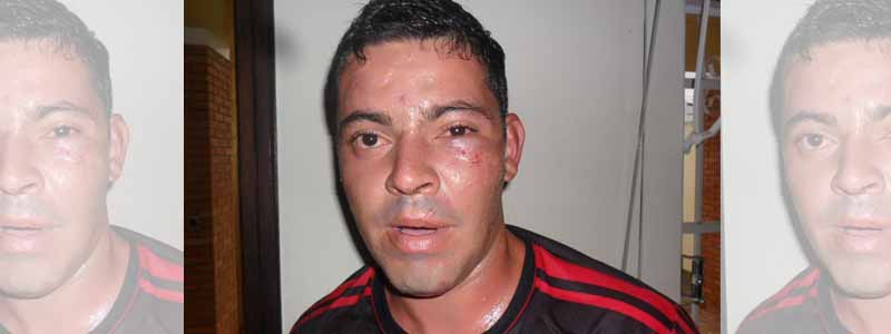 Homem vai parar na cadeia após agredir amásia e policial militar