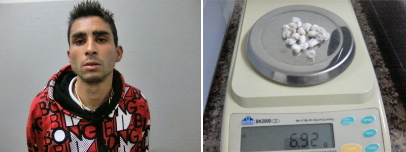 Jovem é preso dentro de imóvel que era alugado para tráfico de drogas