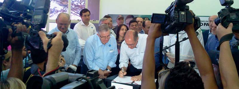 Visita de Geraldo Alckmin em Assis é marcada por protestos e promessas