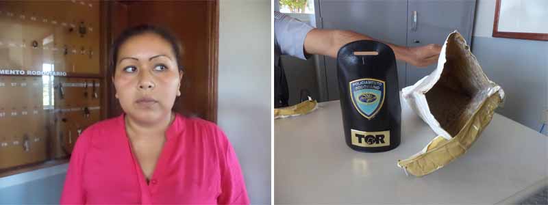 Durante revista em ônibus, polícia localiza pasta base de cocaína com passageira