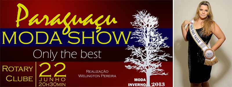 Paraguaçu Moda Show contará com a participação da Miss São Paulo Plus Size