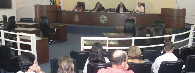 Câmara realiza audiência para discussão de projetos do Prefeito Municipal