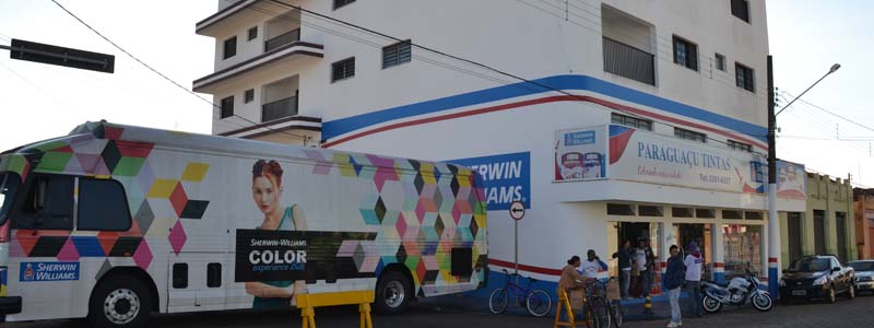 Sherwin Williams apresentou novas tendências de cores na Paraguaçu Tintas
