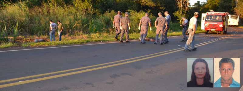 Grave acidente com mortes na vicinal que liga Roseta a SP-284.