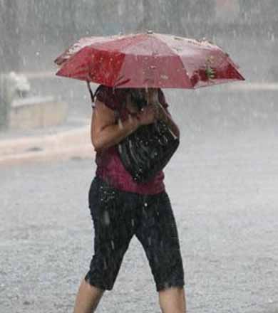 Defesa Civil alerta para o risco de pancadas de chuva neste meio de semana