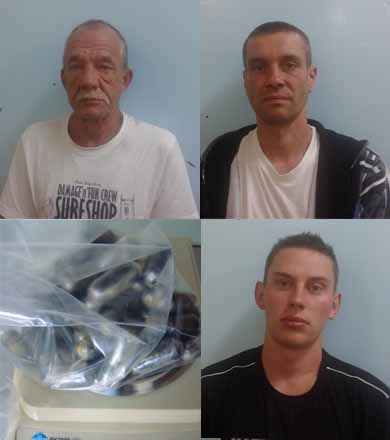Trio de poloneses expele quase 3 kg de cocaína e vai para a cadeia