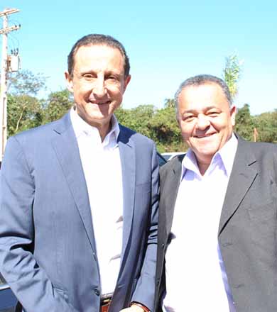 Prefeito Ediney prestigia inauguração do SESI em Santa Cruz e confirma presença de Skaf em Paraguaçu