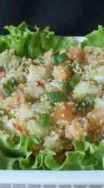 Salada de quinoa